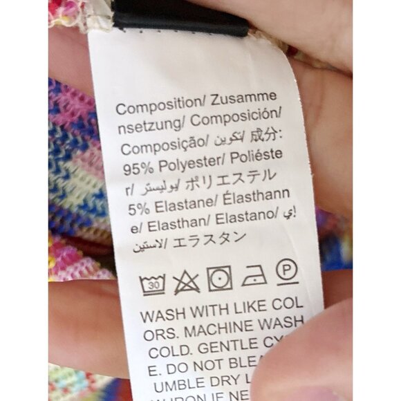 SHEIN Womens Size XS Sleeveless Vivid Eden Summer Beach Geo Print Maxi Dress - Picture 8 of 9